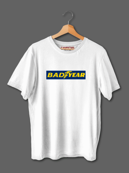 Camiseta BadYear, inspirada en el logo de Goodyear