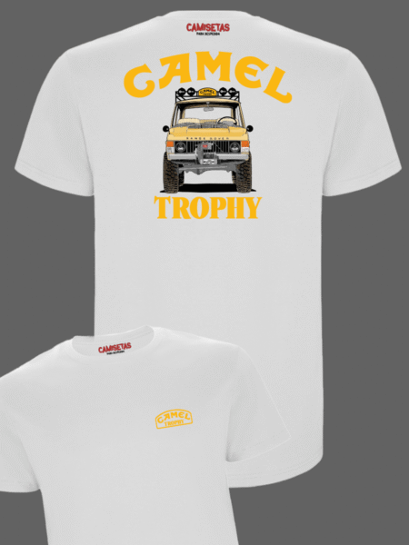 Camiseta Camel Trophy blanco 1