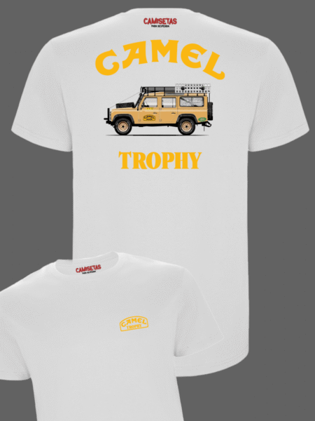 Camiseta Camel Trophy blanco 2