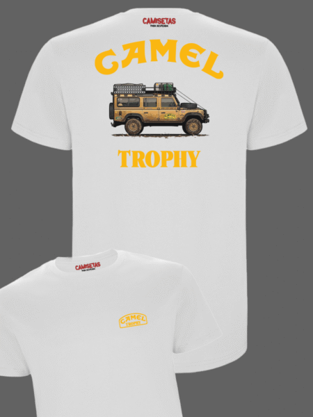 Camiseta Camel Trophy blanco 3
