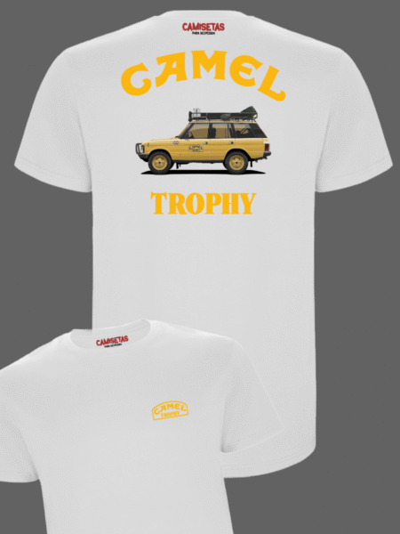 Camiseta Camel Trophy blanco 4