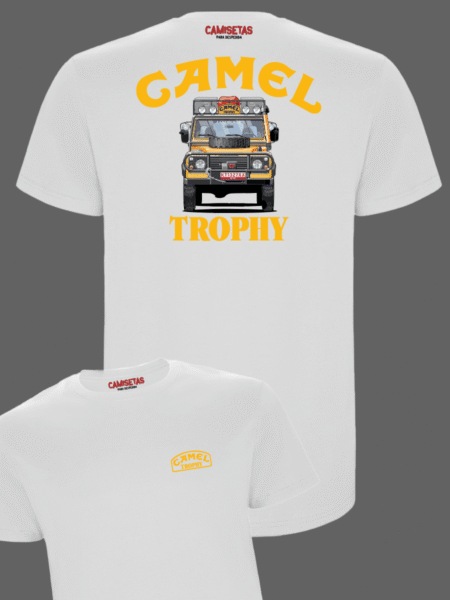 Camiseta Camel Trophy blanco 5
