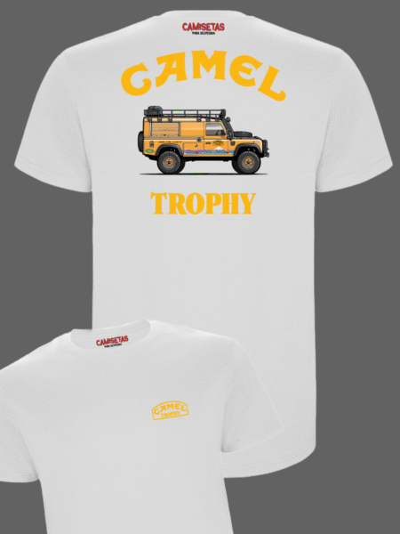Camiseta Camel Trophy blanco 6