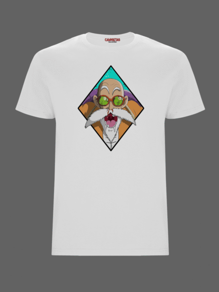 Camiseta blanca Maestro Roshi