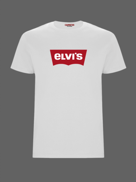 Camiseta blanca elvis