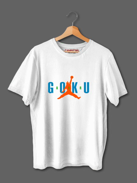 Camiseta Goku AIR, inspirada en Air Jordan de la marca nike