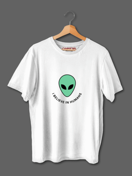 Camiseta I Believe in Humans
