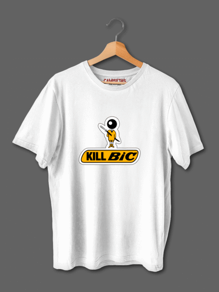 Camiseta Kill Bic inspirada en la película Kill Bill