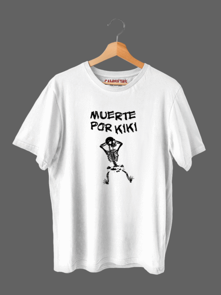 Camiseta Muerte por kiki Inspirada en la serie Futurama