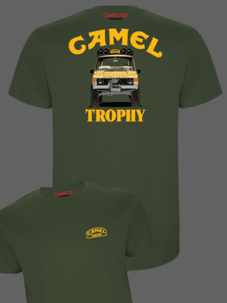 Camiseta Camel Trophy verde aventura 1