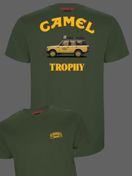Camiseta Camel Trophy verde aventura 4