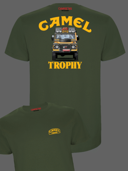 Camiseta Camel Trophy verde aventura 5
